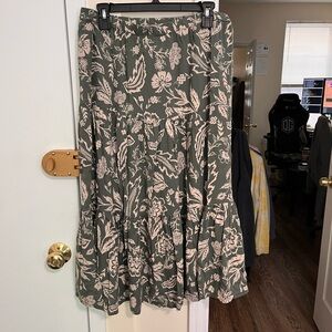 SO Tiered Maxi Skirt